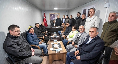 Başkan Soyer, Harmanlı ve Gölbaşı belediyelerini ziyaret etti