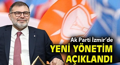 AK Parti İzmir'de yeni yönetim belli oldu