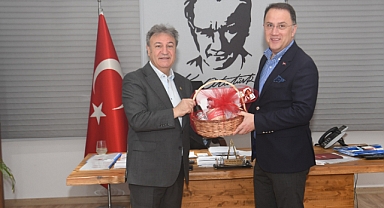 Başkan Çalık'tan Başkan İduğ'a ziyaret