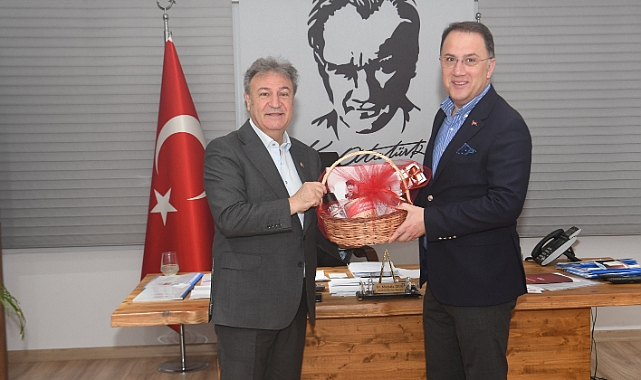 Başkan Çalık'tan Başkan İduğ'a ziyaret