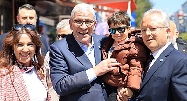 İYİ Partili Dervişoğlu Konak’ı karış karış gezdi