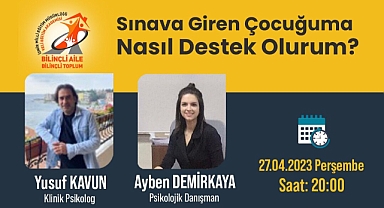 Sınava giren çocuğuma nasıl destek olurum?
