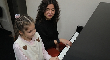 Ücretsiz sanat kursu Birce’ye ilham oldu