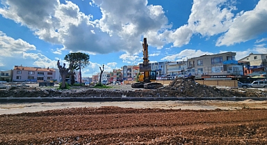 Urla'da kent merkezini rahatlatacak proje başladı