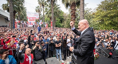 18 bin işçi toplu sözleşmeyi bayram havasında kutladı