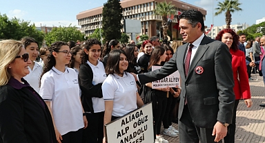 Aliağa’da 19 Mayıs coşkusu