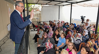 Başkan Arda, Kadın Buluşmaları'yla kadınları dinliyor
