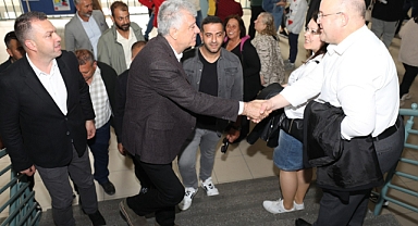 Başkan Engin oyunu İlhan Onat İlkokulu'nda kullandı