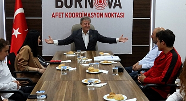 Başkan İduğ, şampiyonları ağırladı