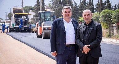 Başkan Soyer, Çeşme'deki yatırımları inceledi