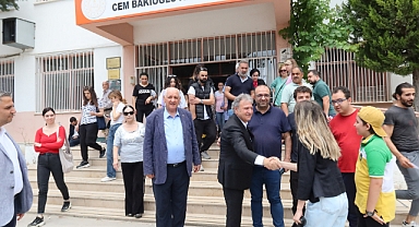 Bornova Belediye Başkanı Dr. Mustafa İduğ oy kullandı