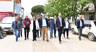 CHP İzmir'de saha çalışması tam gaz!