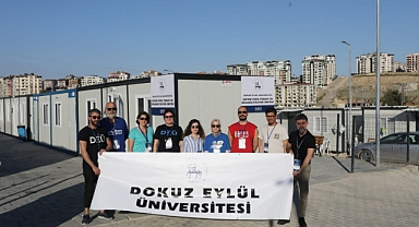 DEÜ'den depremzedelere sağlık taraması