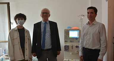 Egeli Munise’nin hayatı evde hemodiyaliz tedavisi ile değişti