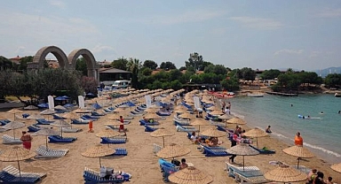 Seferihisar'ın plajları yaza hazırlanıyor