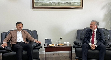 AK Partili Dağ'dan İESOB'un yeni başkanına ziyaret!