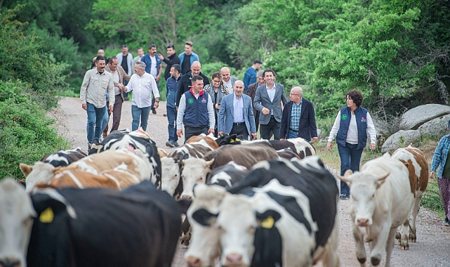 Bergama’da yayla yolculuğu başladı