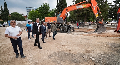 Gaziemir’in meydanları yenileniyor