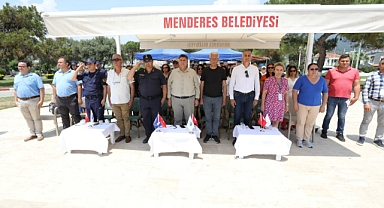 Menderes’te mavi bayraklar göndere çekildi
