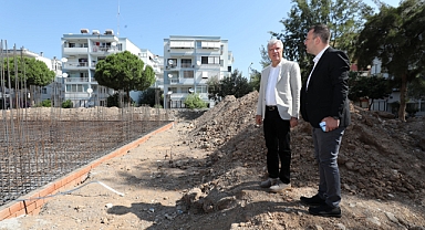 Narlıdere'nin, 4'üncü anaokulu Ilıca'da yükseliyor