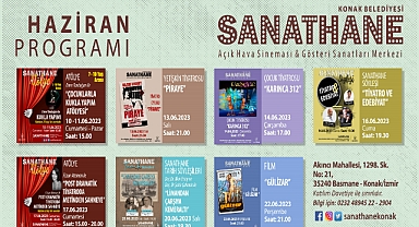 Sanathane’de sanat dolu haziran