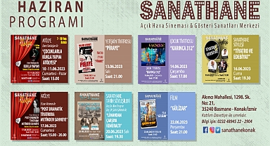 Sanathane’de sanat dolu haziran