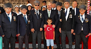 20 Kıbrıs Gazisi 20 Temmuz Barış Özgürlük Bayramı'nda Kıbrıs'ta