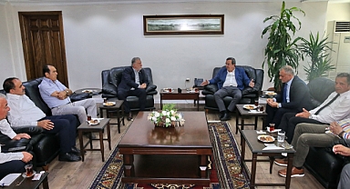 Batur'dan Yalçın Ata'ya hayırlı olsun ziyareti
