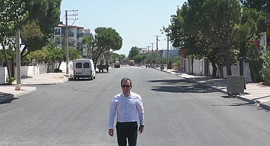 Bergama asfalt çalışmaları hız kesmeden devam ediyor