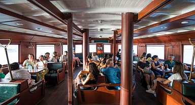 Bergama Vapuru ile Körfez Turu ilk yolcularını ağırladı