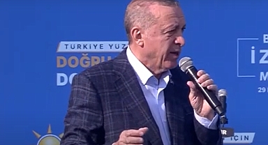 Erdoğan'dan Kılıçdaroğlu'na İzmir eleştirisi: Çöpten çamurdan temizle!
