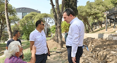 İzmir'in ilk Millet Bahçesi tamamlanıyor