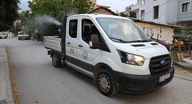 Menderes’te haşere ile mücadele