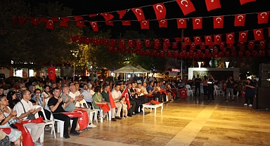 Urla’da ‘15 Temmuz Demokrasi ve Milli Birlik Günü’ etkinliği