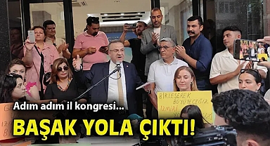 Adım adım il kongresi… Başak yola çıktı!
