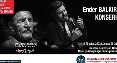 Aşık Veysel türküleriyle anılacak