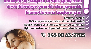Bayraklı Belediyesinden,’ Emzirme ve Sağlıklı Bebek Gelişimi’ hizmeti