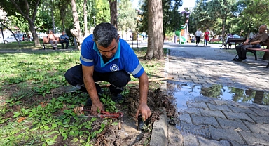 Buca'nın nefes alanları vandalların hedefinde