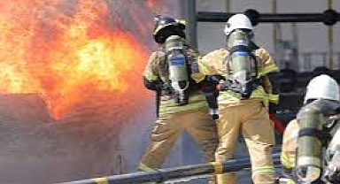 Çiftlikte korkutan yangın!