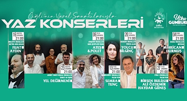 Çiğli Yaz Konserlerinde sahne yerel sanatçıların