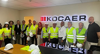 EDDMİB Yönetim Kurulu, Kocaer Çelik Üretim Tesisine ziyaret gerçekleştirdi