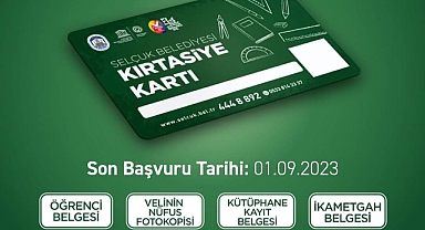Efes Selçuk Belediyesi'nden eğitime kırtasiye desteği