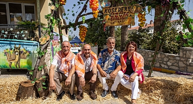 Geleneksel Kösedere Üzüm Şenliği, adıyla ve tadıyla sizi bekliyor