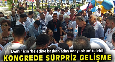 Kongrede sürpriz gelişme… Delege istedi, hedef değişti!