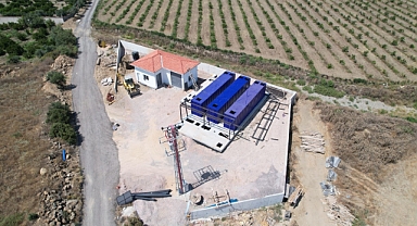 Seferihisar'da arıtma tesisinin çalışmaları sürüyor