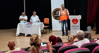 Seferihisar’da deprem konferansı yapıldı