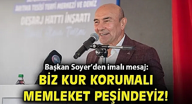 Soyer: Bu yoldan dönecek değiliz