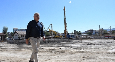 Başkan Tekin, “Mega proje”yi inceledi