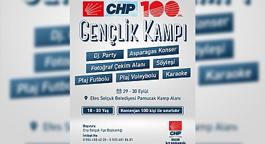 Efes Selçuklu gençler Pamucak'ta kamp yapacak