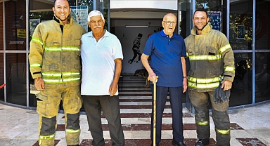 Emekli itfaiyeciler meslektaşlarıyla buluştu